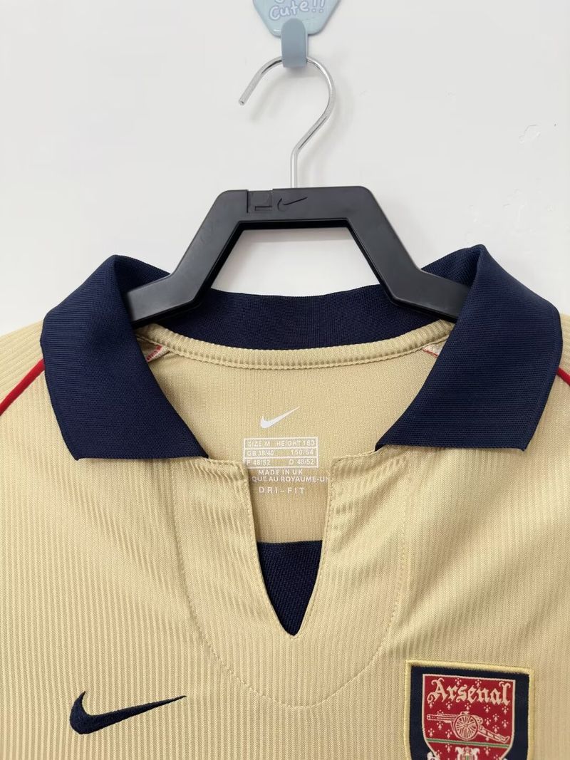 Maillot extérieur rétro Arsenal FC 2001-2002