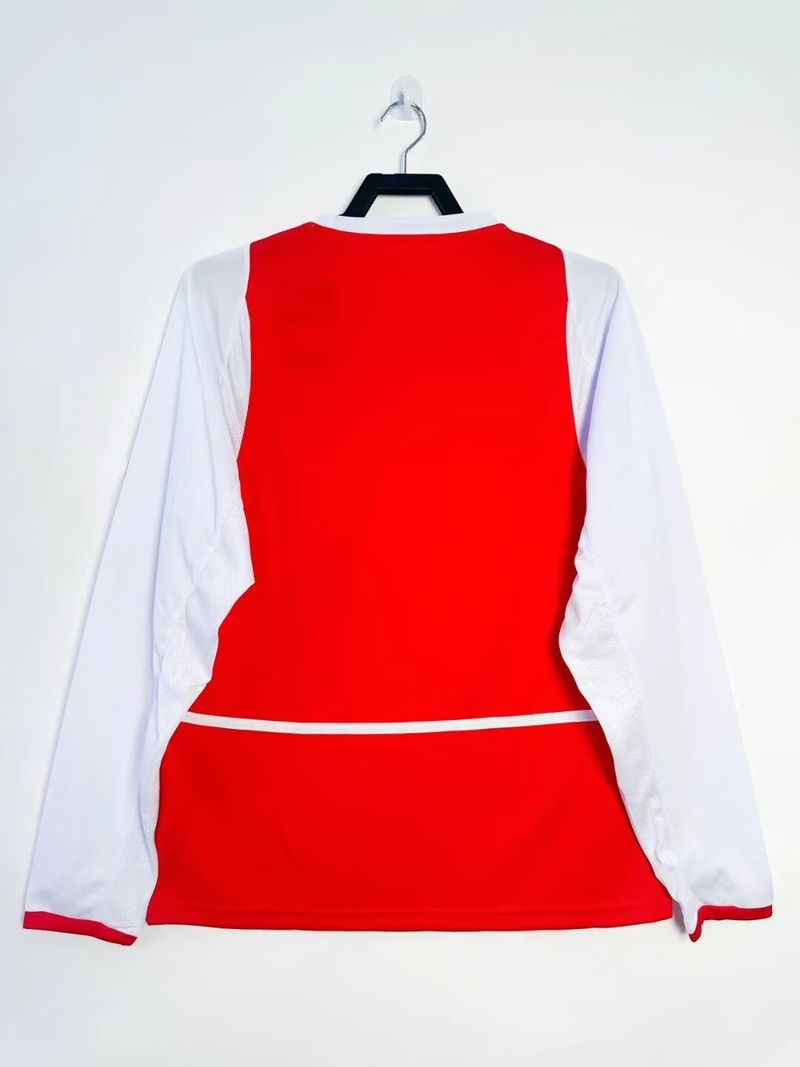 Maillot Arsenal FC Rétro Domicile Manches Longues 2002-2003 Image secondaire du produit