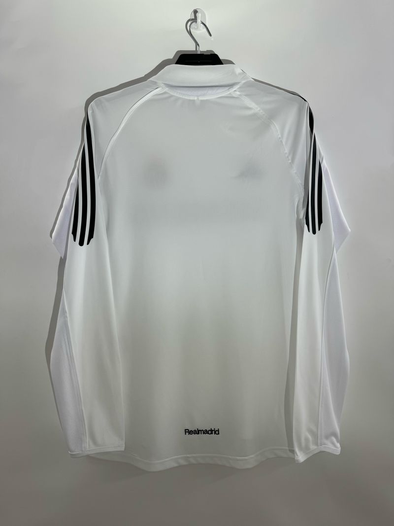 Retro Real Madrid 2005-2006 home Long Sleeve Secondary image