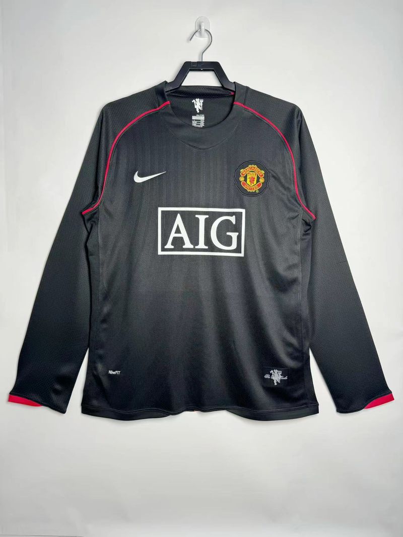 Retro Manchester United 2007-2008 away Long Sleeve Main image