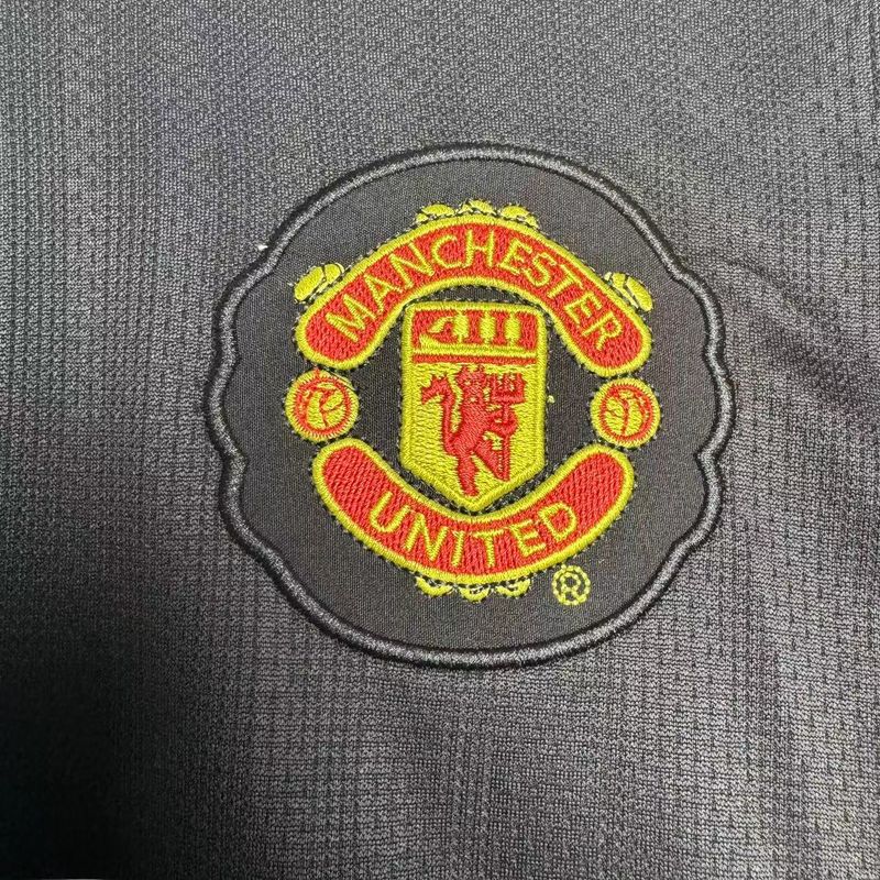 Maillot Rétro Manchester United extérieur 2007-2008 manches longues