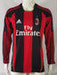 Maillot rétro domicile AC Milan 2010-2011 Manches Longues