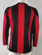 Maillot rétro domicile AC Milan 2010-2011 Manches Longues