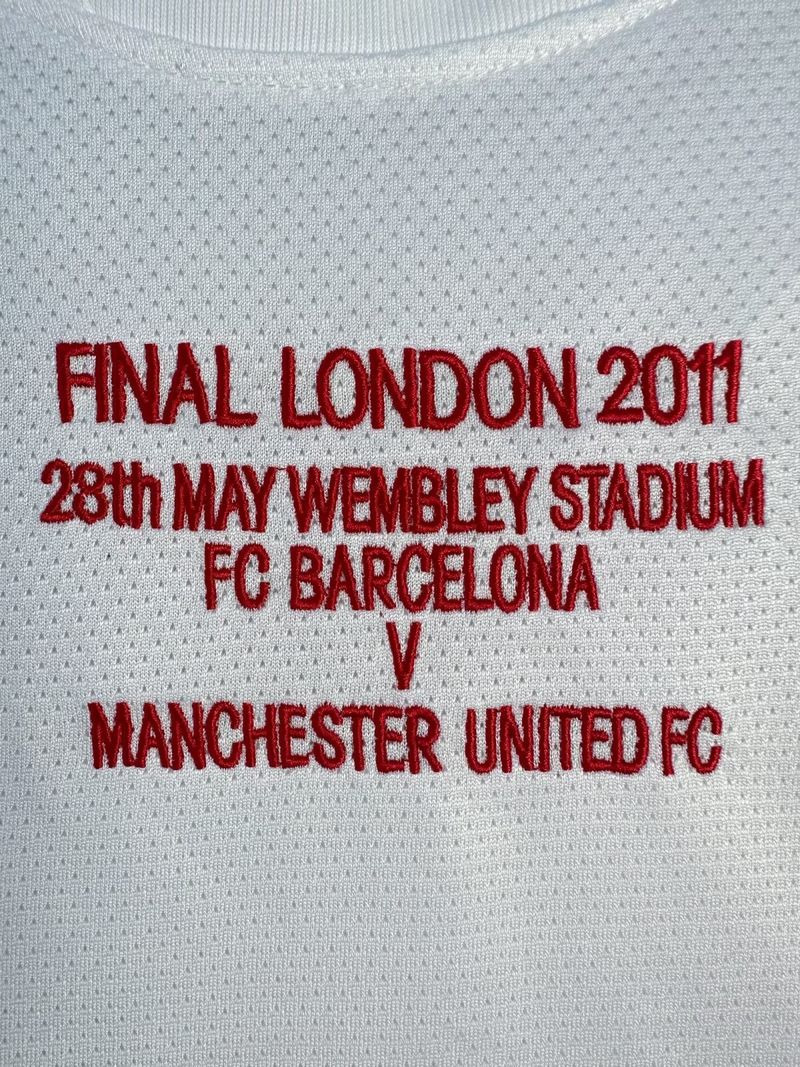 Maillot rétro Manchester United extérieur manches longues 2010-2011
