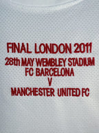 Maillot rétro Manchester United extérieur manches longues 2010-2011