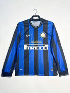 Maillot Rétro Inter Milan 2010 domicile Manches Longues