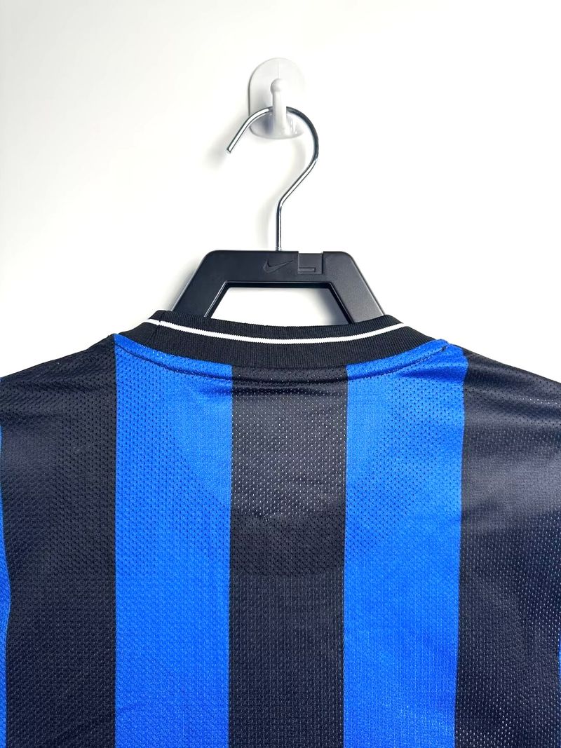 Maillot Rétro Inter Milan 2010 domicile Manches Longues