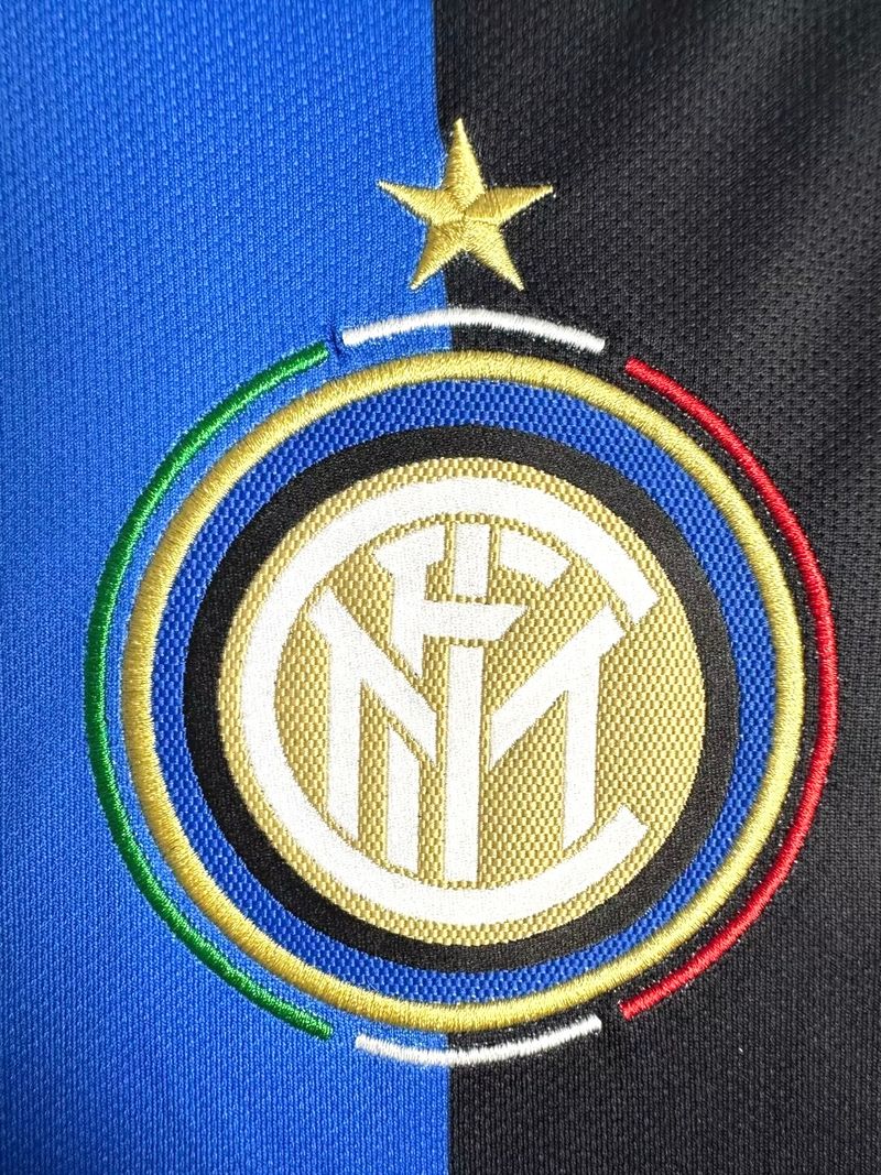 Maillot Rétro Inter Milan 2010 domicile Manches Longues
