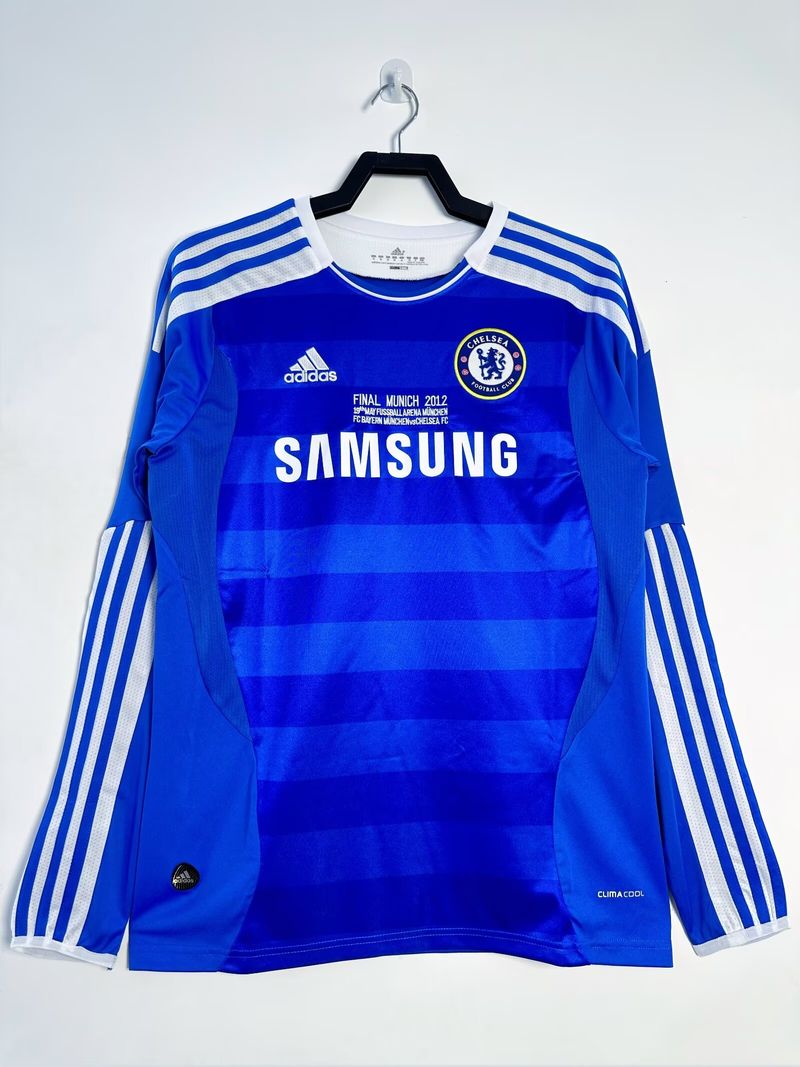 Retro Chelsea FC 2011-2012 home Long Sleeve Main image