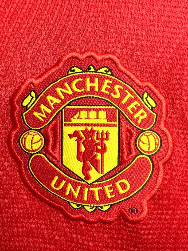 Maillot domicile manches longues rétro Manchester United 2013-2014