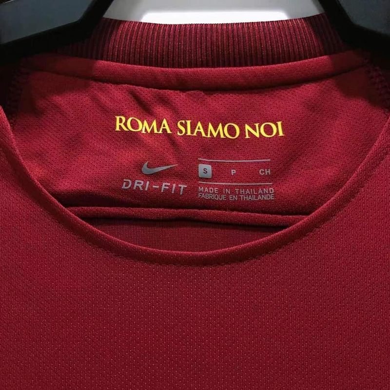 Retro AS Roma 2017-2018 home