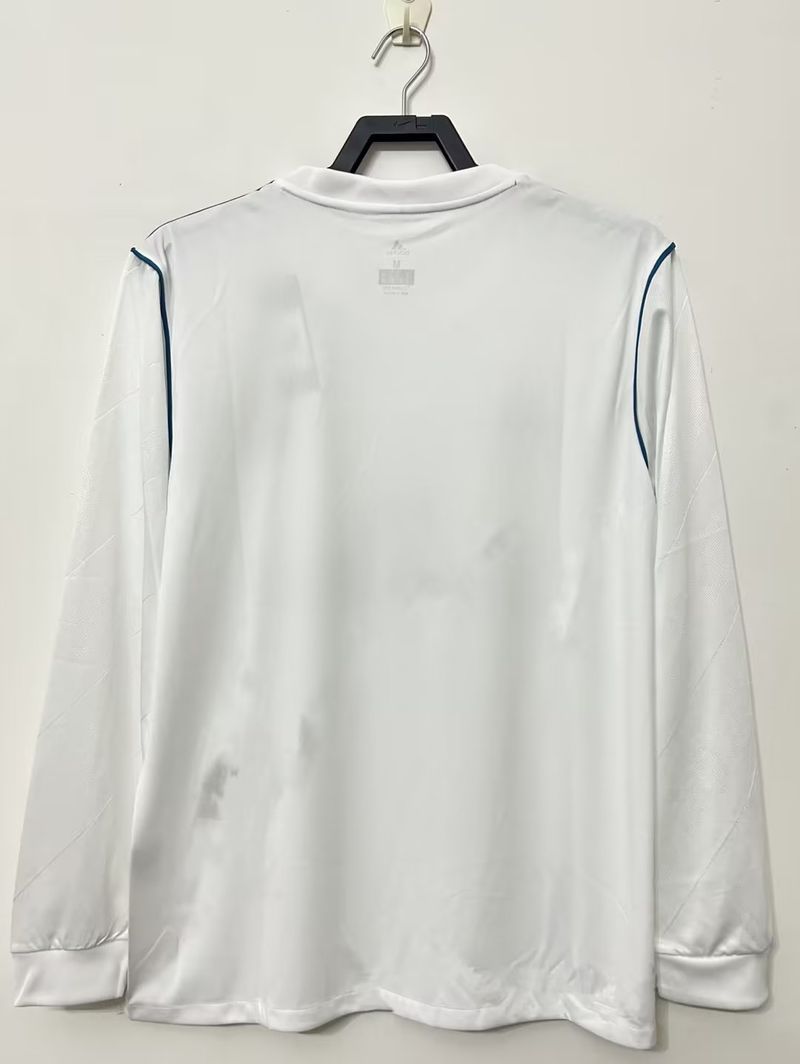 Retro Real Madrid 2017-2018 home Long Sleeve Secondary image