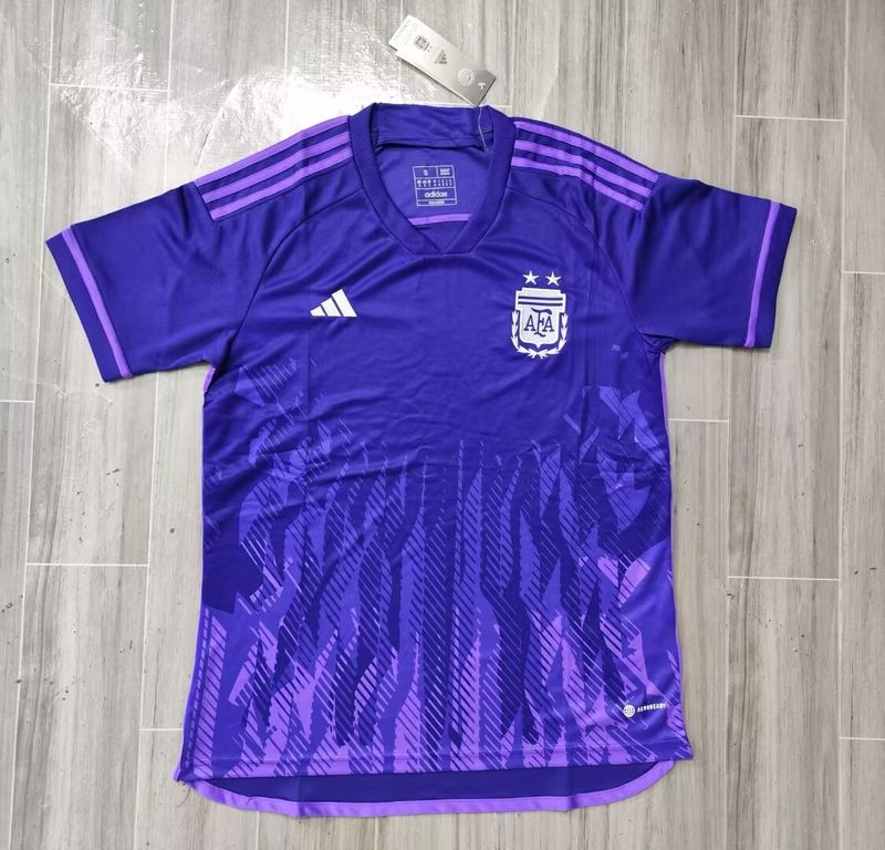 Maillot rétro Argentine extérieur 2 étoiles 2022