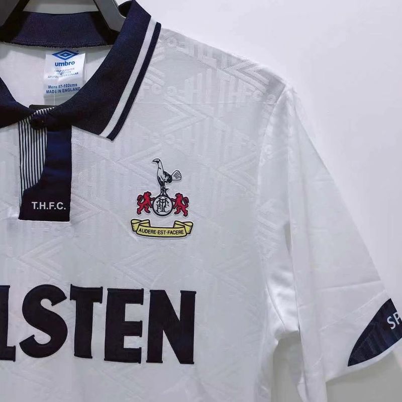 Maillot domicile rétro de Tottenham Hotspur 1991-1993