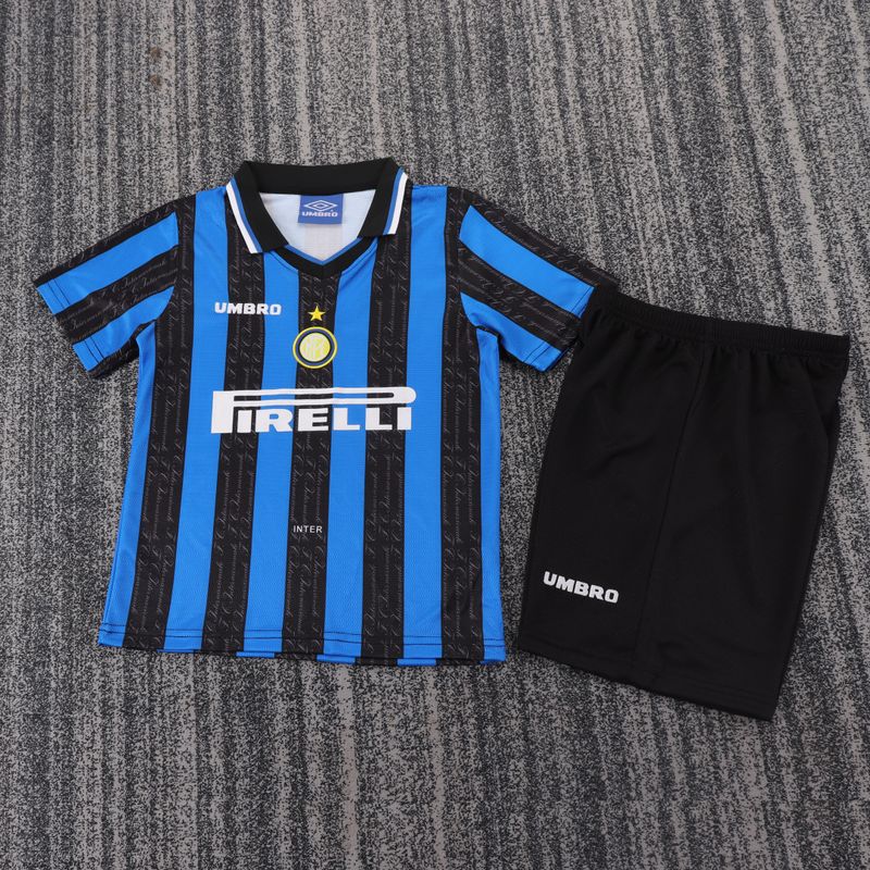 Rétro Enfants Inter Milan 1997-1998 domicile