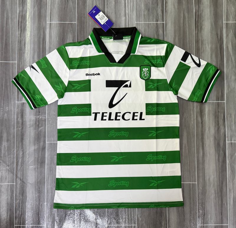 Retro Sporting Lisbon 1999-2000 home Main image