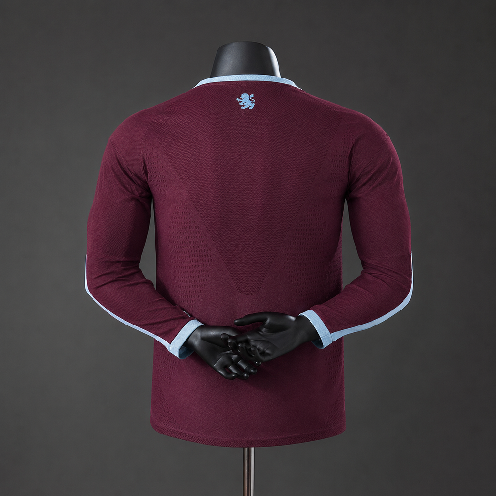 Aston Villa 2026-2027 Home Player Version Long Sleeve
