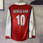 Maillot domicile rétro Arsenal FC 1998 manches longues