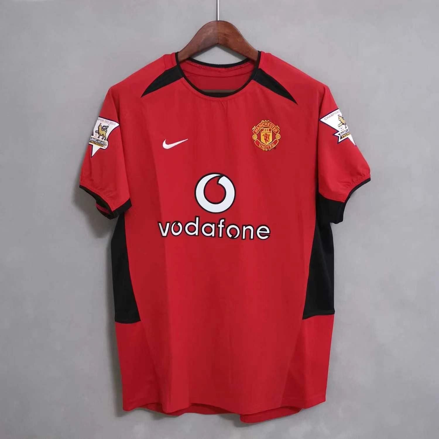 Maillot domicile rétro Manchester United 2002-2004