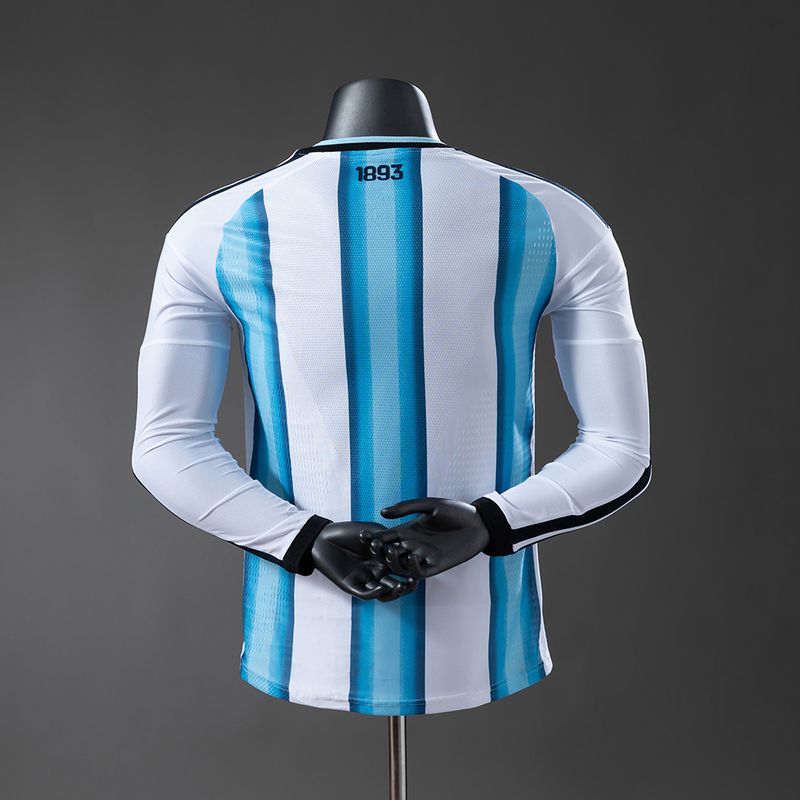 Argentina national 2026 home player Long Sleeve - WCFOOTBALLSUIT