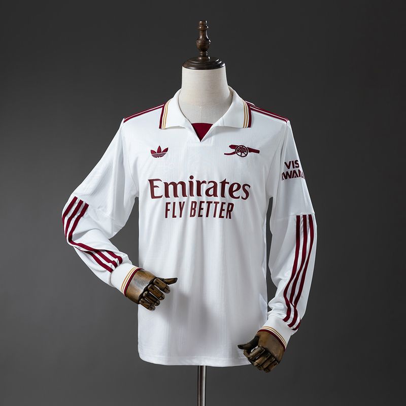 Arsenal FC 2025 - 2026 Second Away Fan Long Sleeve - WCFOOTBALLSUIT Image principale du produit