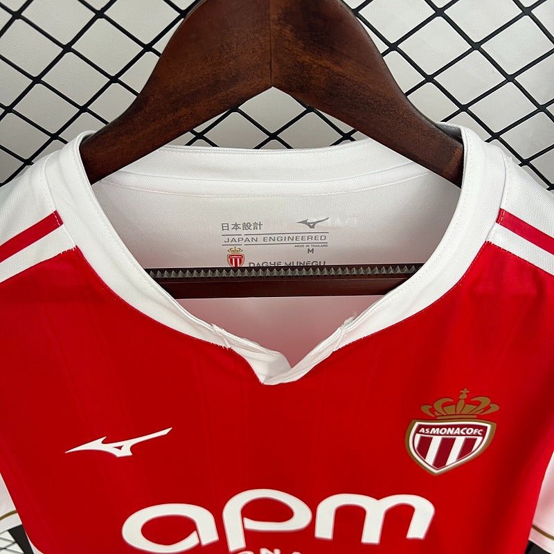 AS Monaco FC 2025 - 2026 home game - WCFOOTBALLSUIT