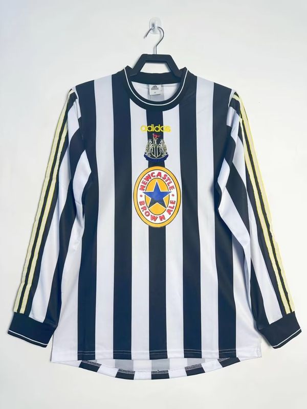 Maillot domicile rétro manches longues Newcastle United 1997-1999