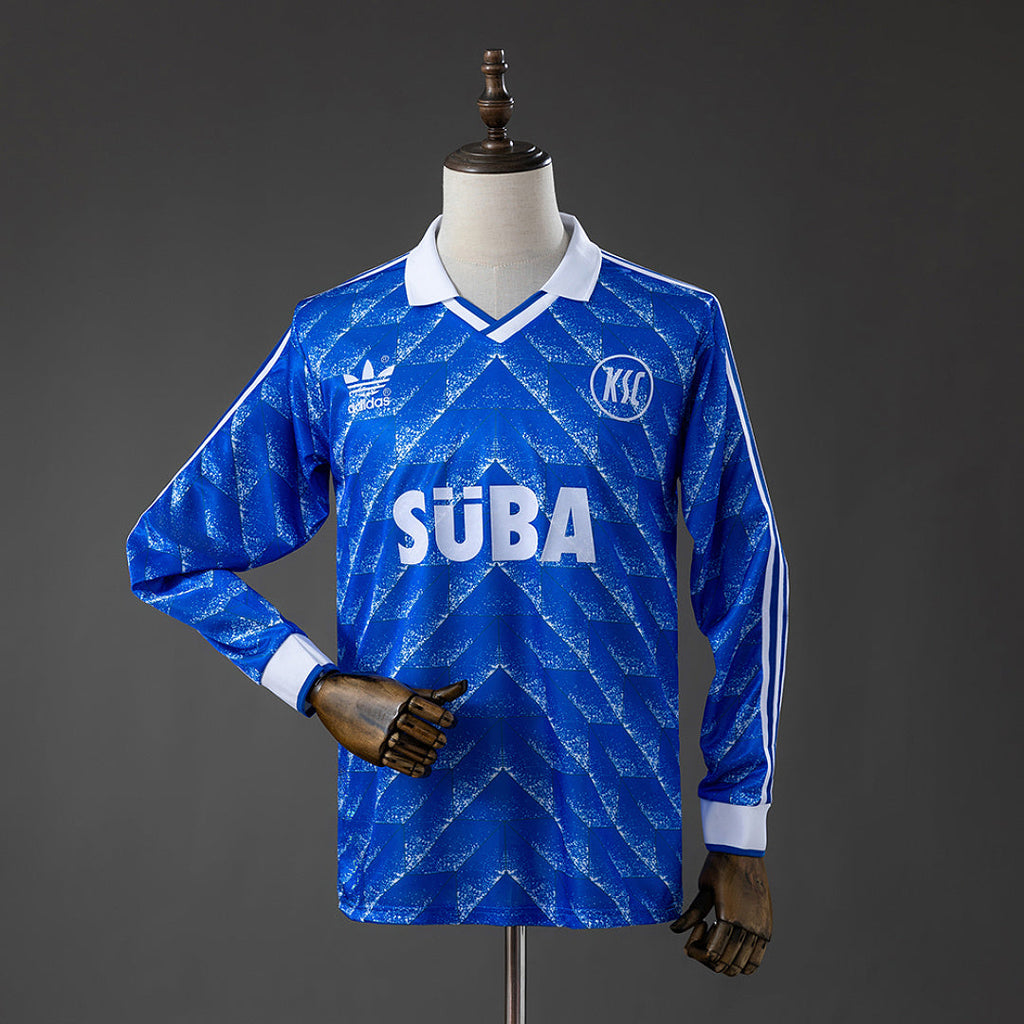 Retro Karlsruher 1989/1990 Home Long Sleeved