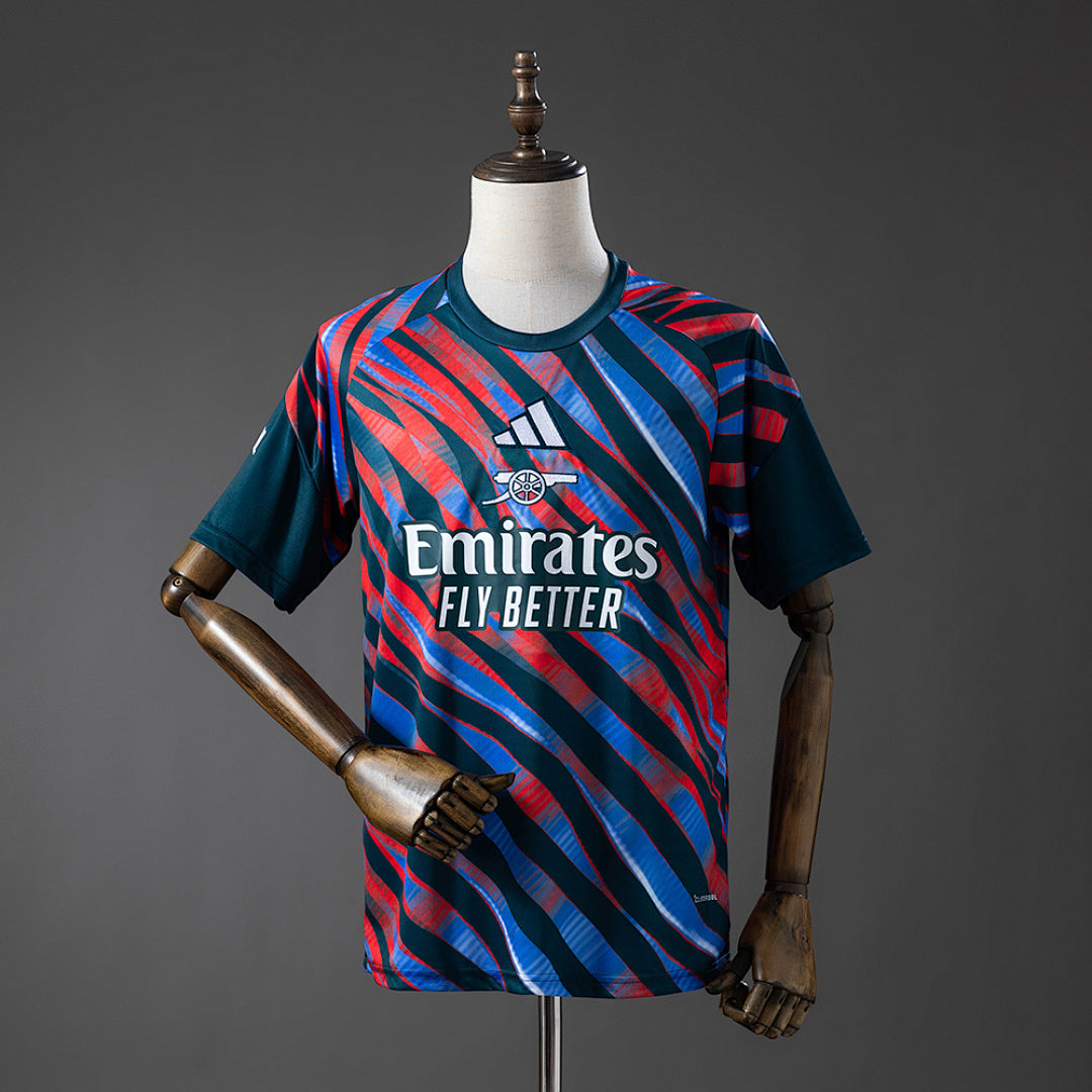 Maillot de foot fan Arsenal 2026-2027 pré-match Image principale du produit