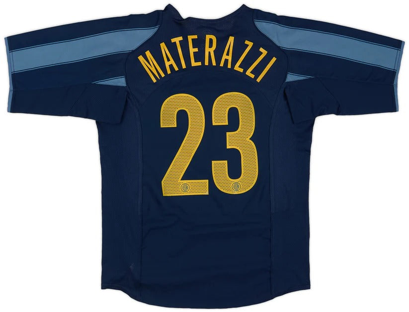 Seconde tenue d'extérieur rétro Inter Milan 2004-2005