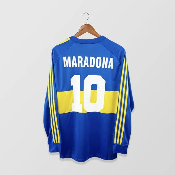 Retro Boca Juniors 1981-1982 home Long Sleeve