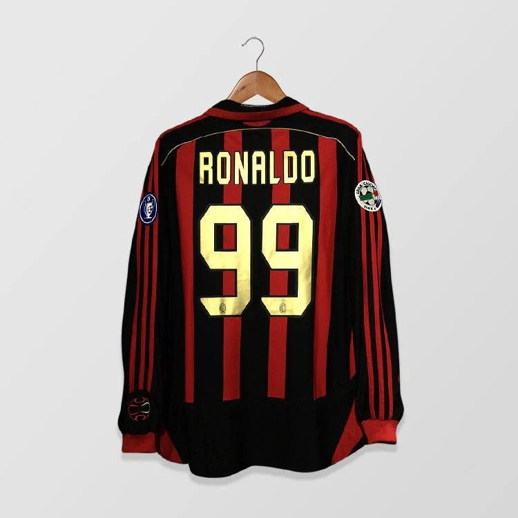 Retro AC Milan 2006-2007 home Long Sleeve Main image