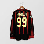 Retro AC Milan 2006-2007 home Long Sleeve