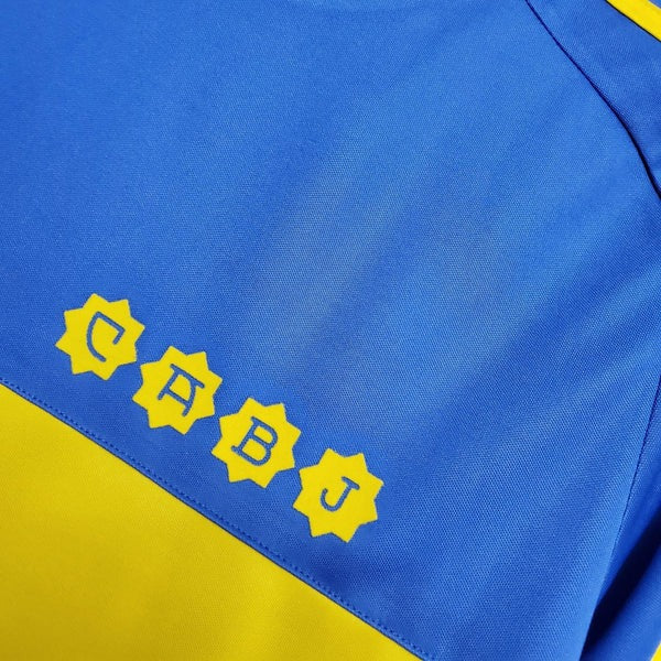 Retro Boca Juniors 1981-1982 home Long Sleeve