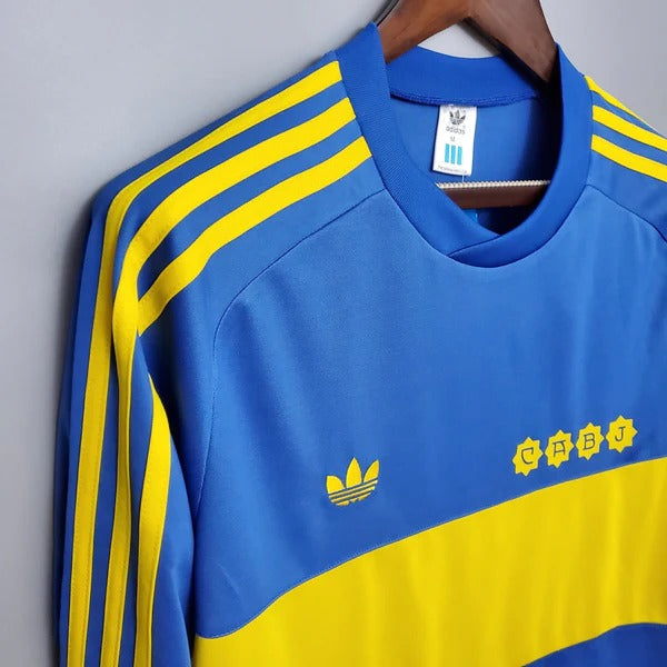 Retro Boca Juniors 1981-1982 home Long Sleeve