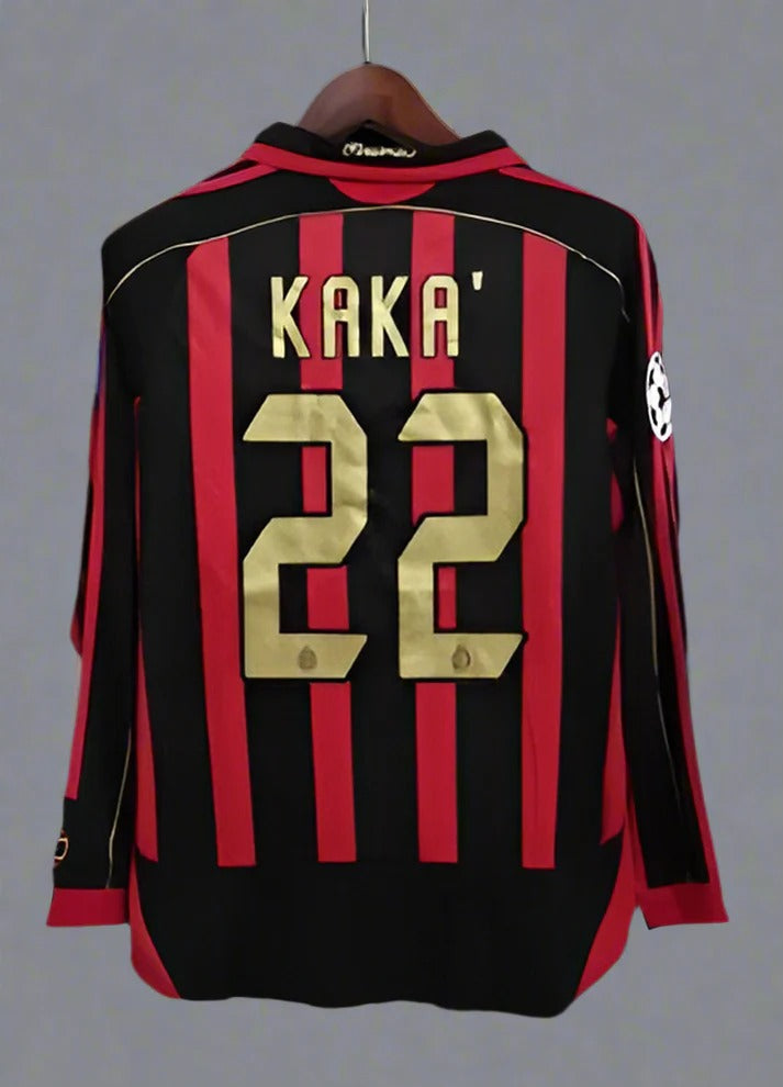 Retro AC Milan 2006-2007 home Long Sleeve
