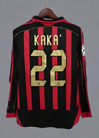 Retro AC Milan 2006-2007 home Long Sleeve