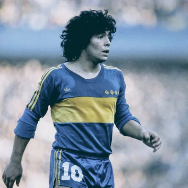 Retro Boca Juniors 1981-1982 home Long Sleeve