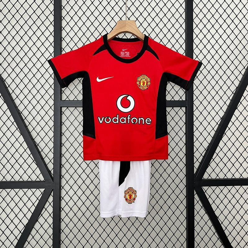 Retro Kids Manchester United 2002-2004 home Main image