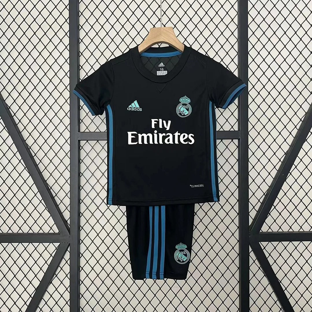 Maillot extérieur Real Madrid 2017-2018 enfant rétro Image principale du produit