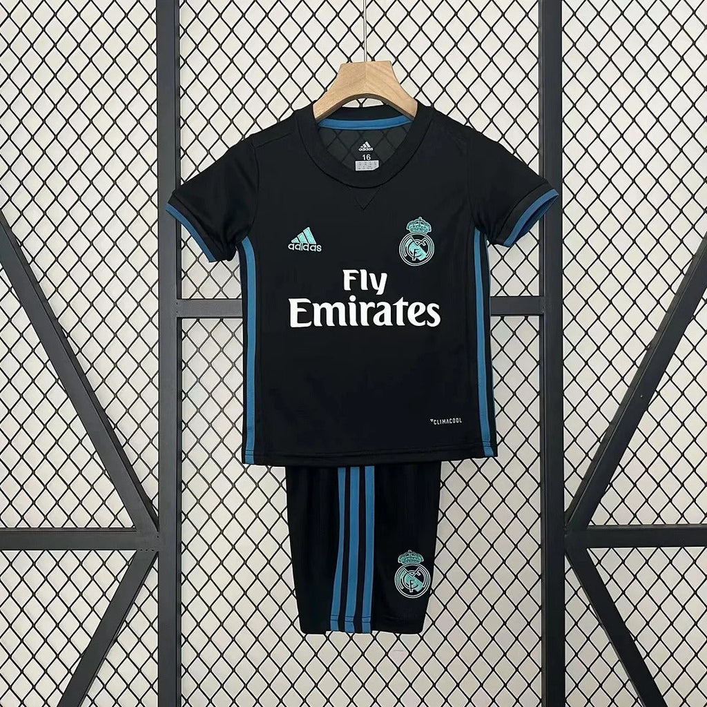Maillot extérieur Real Madrid 2017-2018 enfant rétro