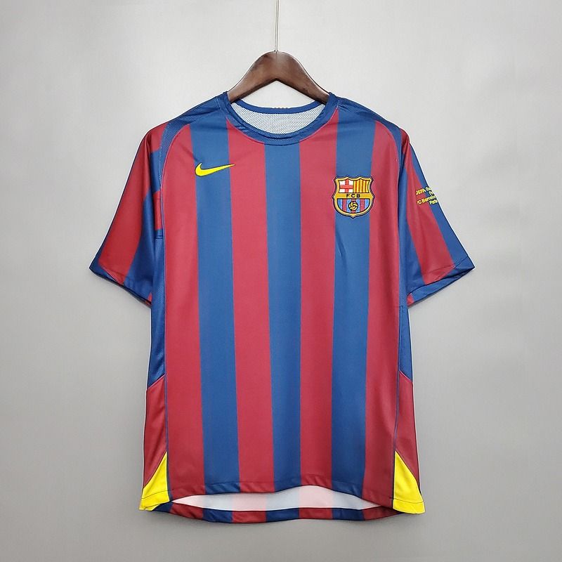 Retro FC Barcelona 2005-2006 home UCL edition Main image