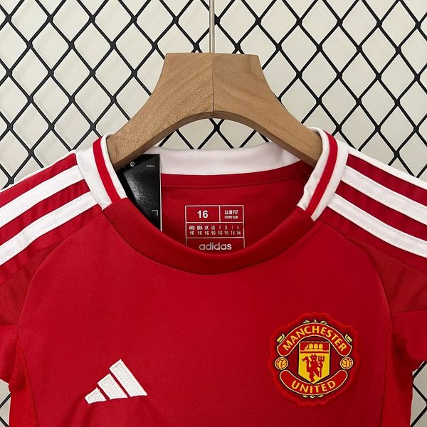 Tenue domicile Manchester United 2024-2025 pour enfant