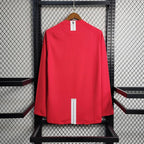 Maillot domicile rétro Manchester United 2007-2008 à manches longues