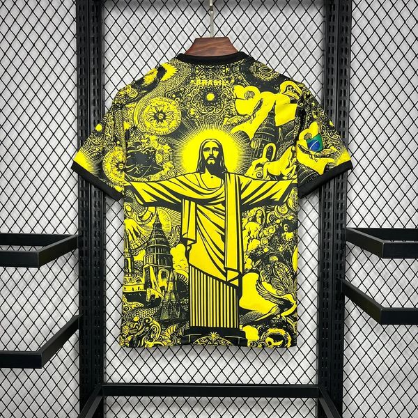 Brésil 2024 édition spéciale jesus jaune
