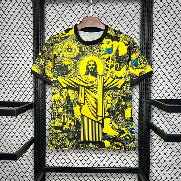 Brésil 2024 édition spéciale jesus jaune