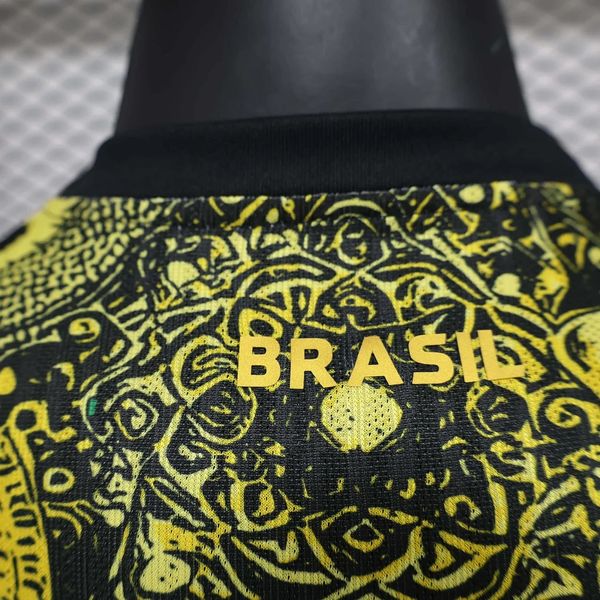 Brésil 2024 édition spéciale maillot jaune joueur Jésus