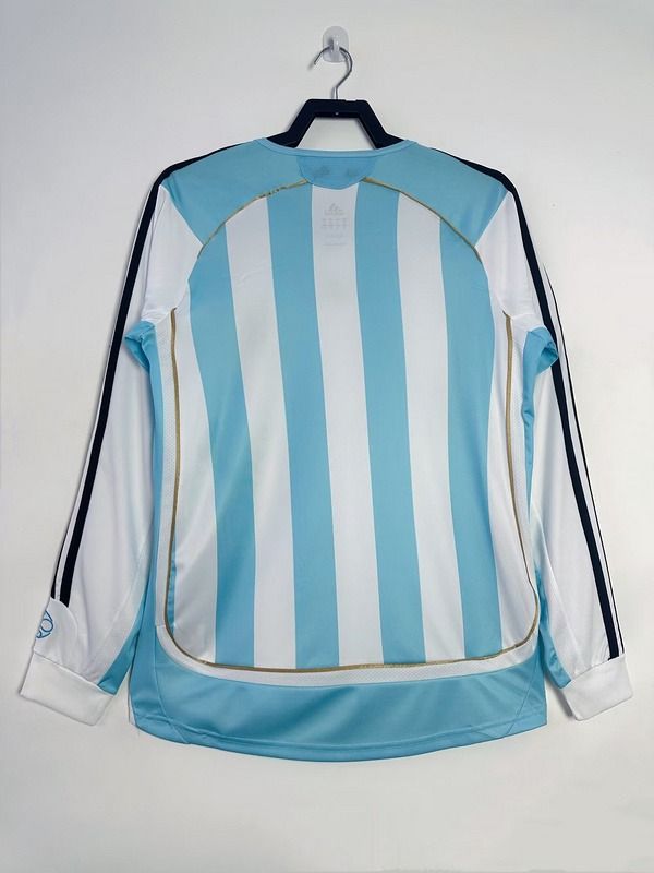 Retro Argentina 2006-2007 home Long Sleeve Secondary image