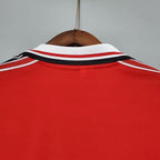 Maillot rétro Manchester United domicile 1998-1999 manches longues