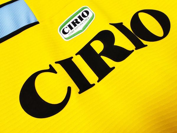 Maillot rétro SS Lazio 1998-1999 jaune